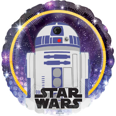 Foil Balloon - R2D2 - Star Wars Galaxy - 45 cm